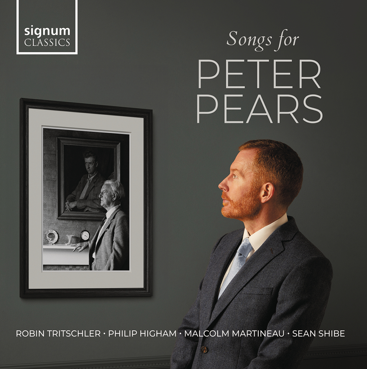 Robin Tritschler Songs for Peter Pears album cover